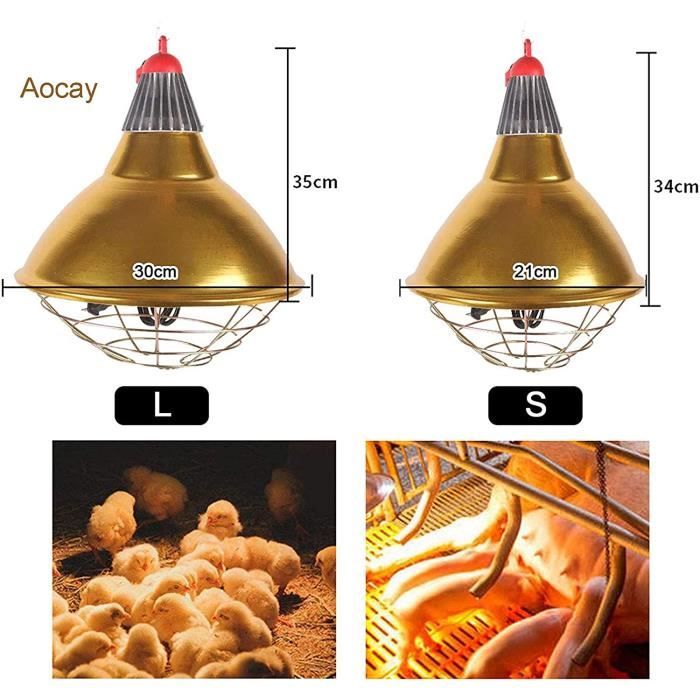 Lampe chauffante poussin : Quelle lampe choisir ? Avis, comparatif, prix