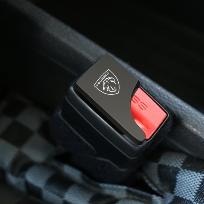 R-LINE - housse de ceinture de sécurité en cuir véritable pour voiture, 2  pièces, coussinet d'épaule pour r-l - Cdiscount Auto