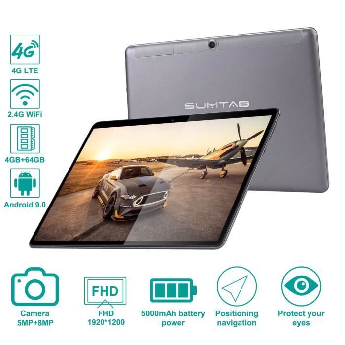 4G LTE Tablette Tactile 10"-SUMTAB K101 PRO-4Go1