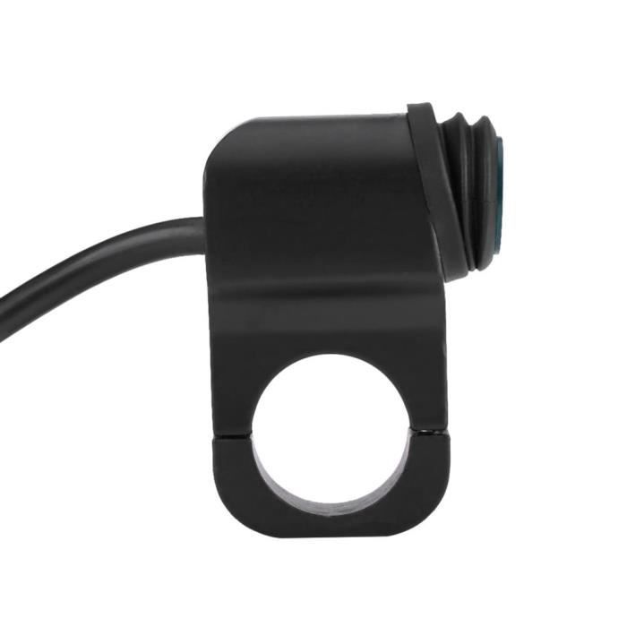 Interrupteur De Guidon De Moto, Bouton ON/OFF, 7/8 ", 22mm, Phare Antibrouillard, Résistant à L'eau, Pour Interrupteur De Frein