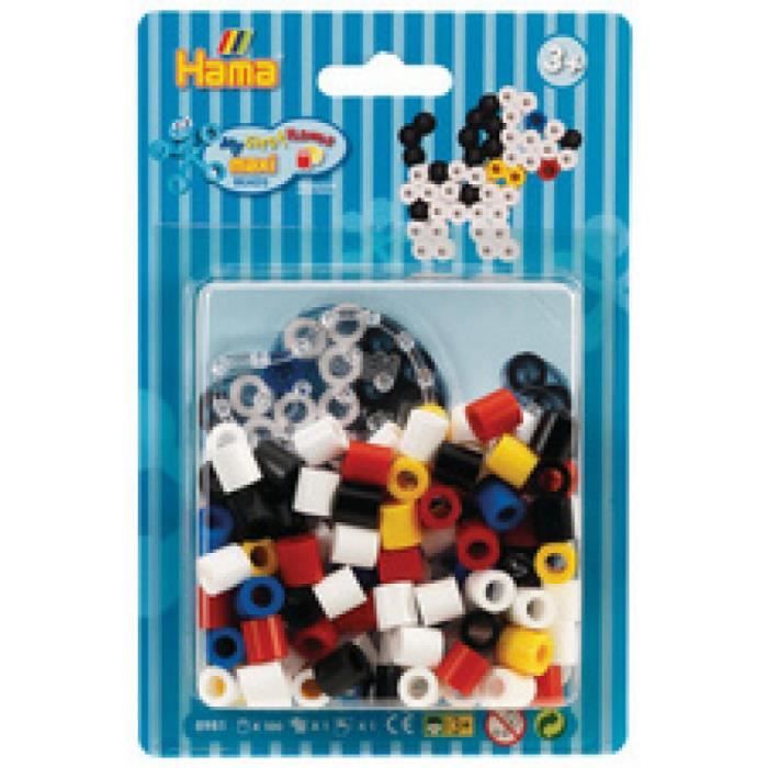Hama Perlen 8227 Support pour Perles à Repasser Maxi Multicolore