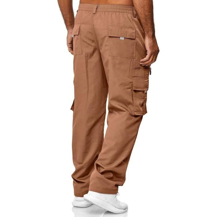 Pantalon Cargo Tactique Stretch Homme - Pour Randonnée, Chasse, Moto, Loisirs Extérieurs