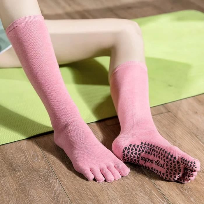 Chaussettes antidérapantes de Pilates - Antidérapantes