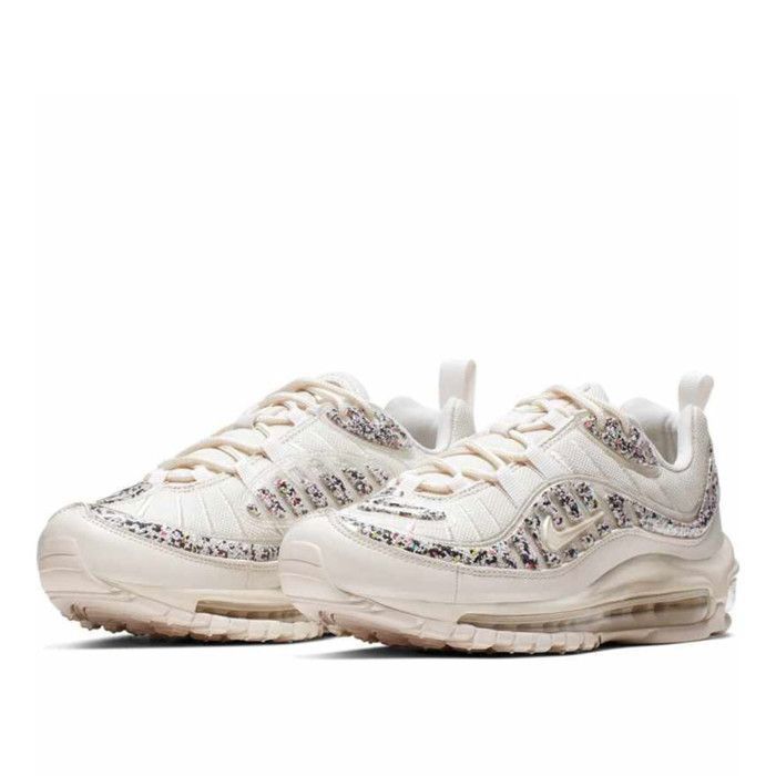 Nike air max 98 blanche 2025 femme