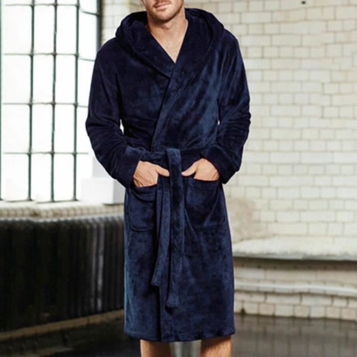 Robe de chambre homme chaude et longue store