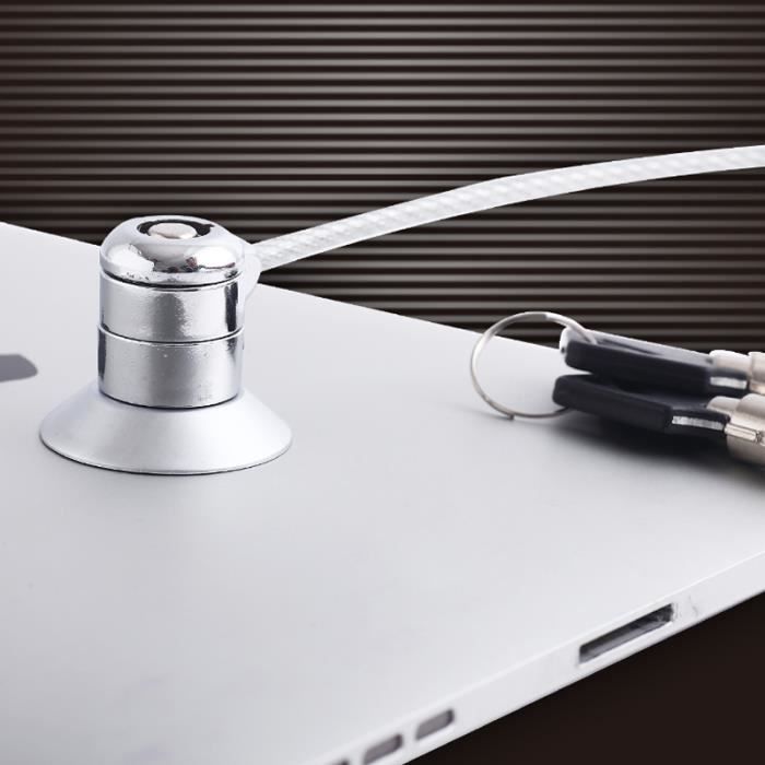 Tablette pour ordinateur portable Antivol Serrure1