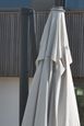 Parasol déporté SEVILLA (2,5x2,5 m) en aluminium gris anthracite et toile polyester - GRIS-2