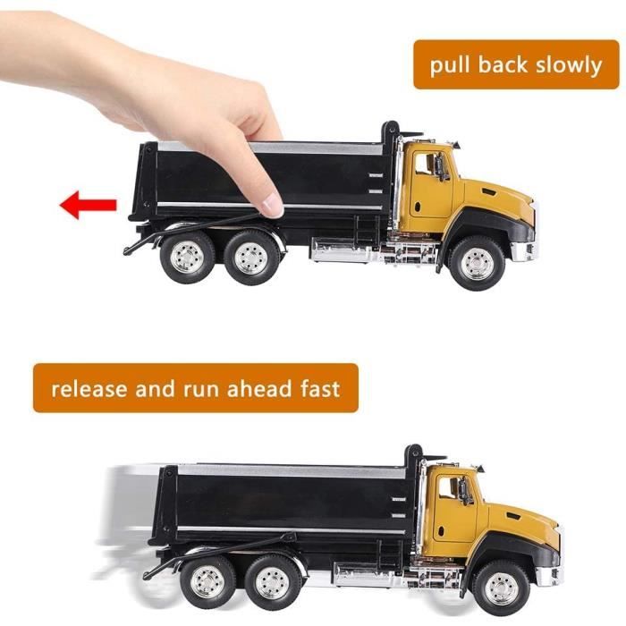Jouets Construction Sable Jouets De Sable Pelleteuse-KAL-3Pcs Jouets Bac À Sable Pelleteuse Pelleteuse Bulldozer Camion Benne Jouet