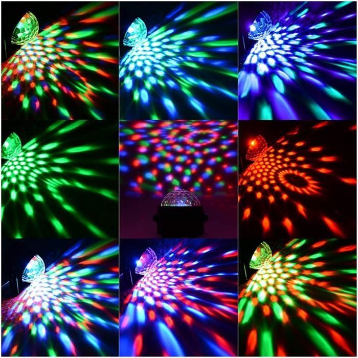 Lampe Party Disco Lumières Mini Lumière De Scène Stroboscope DJ