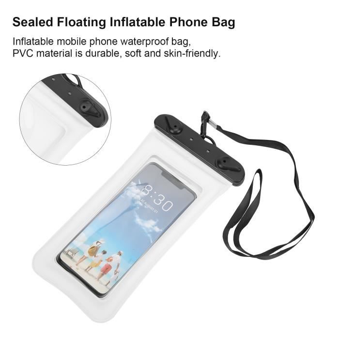 Sac étanche pour téléphone portable, sac scellé transparent pour