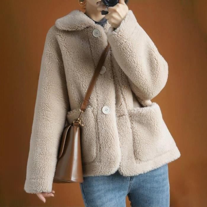 Manteau court sales automne femme