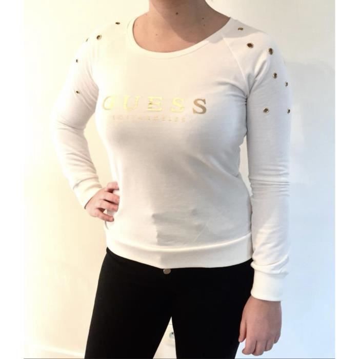 Sweat shirt best sale guess homme