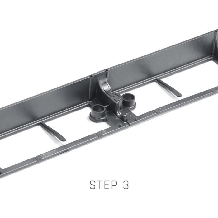 Bordures De Jardin Bordure Jardin Plastique 10m Gris - 60 Piquets