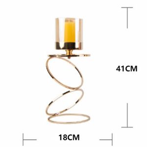 Bougeoir chandelier - Métal Chandelier Bougeoir Bougie Support