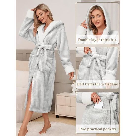 Peignoir sales polaire personnalisé