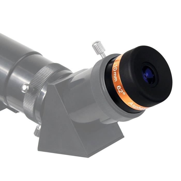 MOH-Oculaire ultra grand angle Oculaire de Télescope de 1,25 Pouces de 15 Mm, Oculaire de