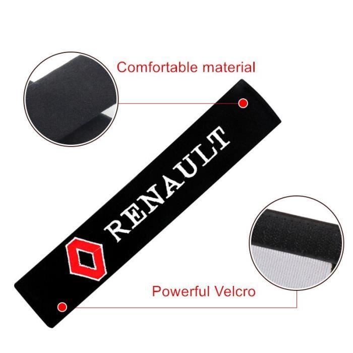2 Adaptateurs De Ceinture De Sécurité Pour Voiture - Noir, En Alliage Et ABS, Compatible Avec La Plupart Des Modèles