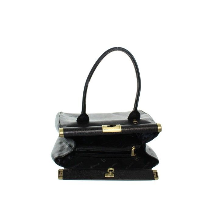 Sac à main Hexagona Ref 39807 Cuir Noir 29x24x17 cm Noir
