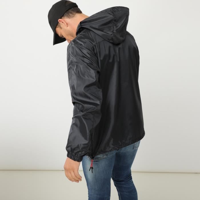 Anorak deals noir homme