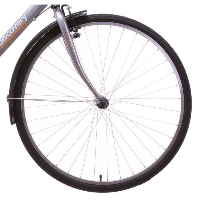 Velo VTC Homme 28 Discovery Adventures 6 Vitesses Derailleur Shimano TY21 Potence reglable Cdiscount Sport