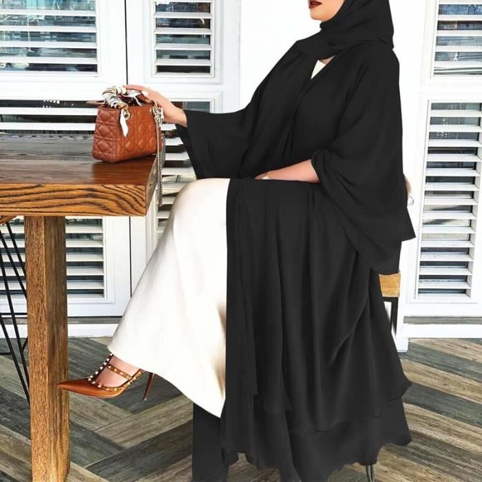 Vetement Femme ouvert Abaya duba turquie Abayas pour femmes