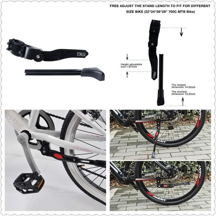 Bequille 2025 velo rockrider