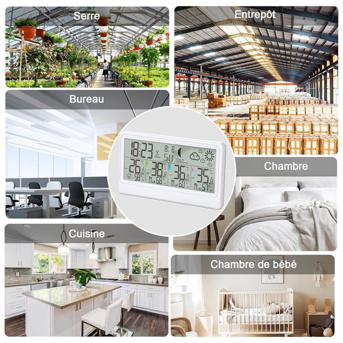 station-m-t-o-sans-fil-avec-3-capteurs-thermom-tre-hygrom-tre-barom-tre