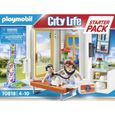 PLAYMOBIL - 70818 - City Life L'Hôpital - Starter Pack - Cabinet de pédiatre-5