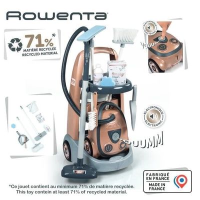 Chariot De Ménage Avec Aspirateur Smoby - La Grande Récré
