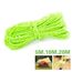 20 M/ètres 1,8mm Hauban Corde pour Tente de Camping R/éfl/échissant Vert