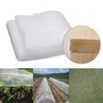60 Mesh/Maille Filet de Protection 10X2.5M Plante Légume Anti-Insectes Serre Agricole Jardin-0