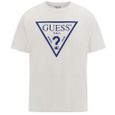 T-shirt homme Guess blanc M3GI44 G011-0