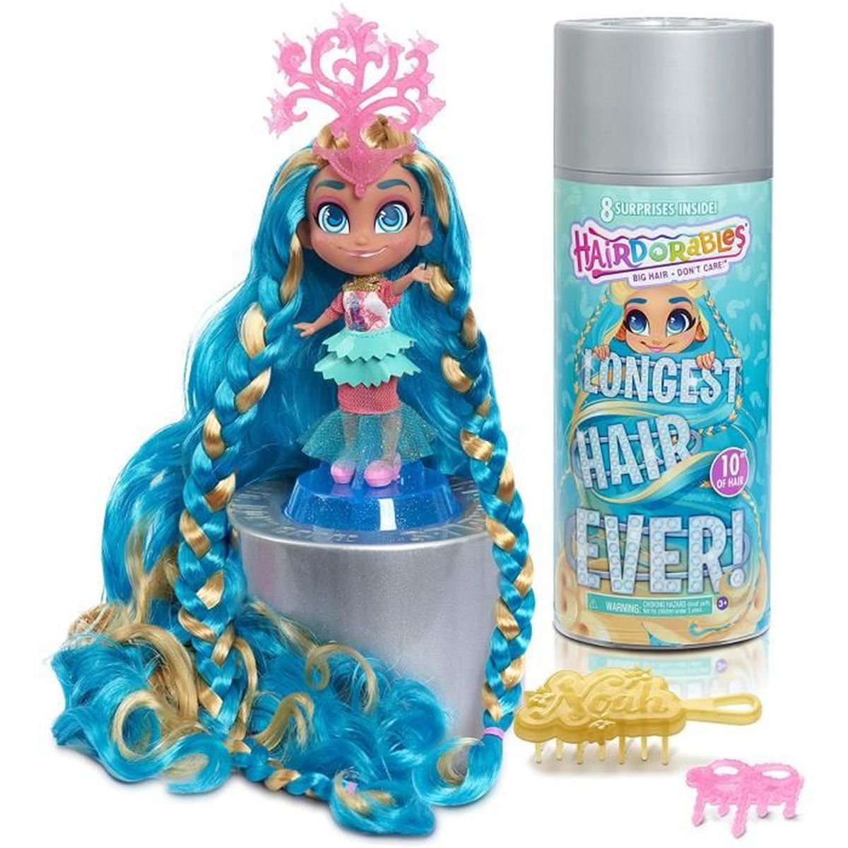 Hairdorables cheveux long clearance