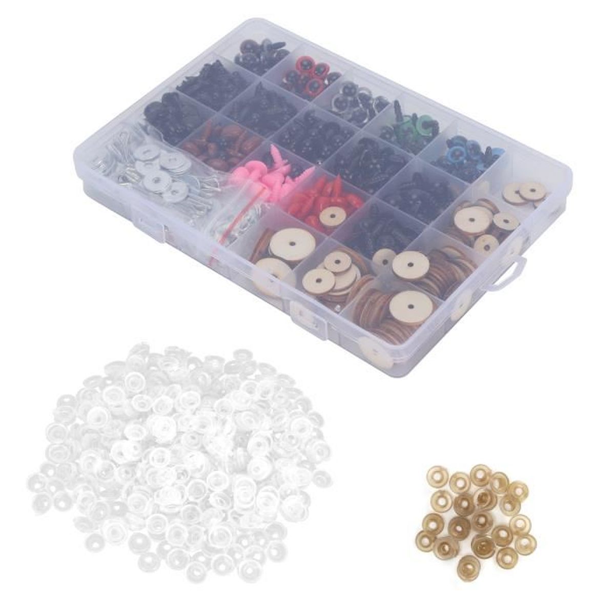 Yeux de Securite Aigurui 8 100pcs – RuWfpz Yeux de Sécurité avec Rondelles, Yeux de Poupée Yeux de Securite Aigurui 8 100pcs – RuWfpz Yeux de Sécurité avec Rondelles, Yeux de Poupée