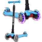 BRAND Trotinette Enfant 3 Roues de 3 à 12 Ans Trottinette Trois Roues avec LED Lumières