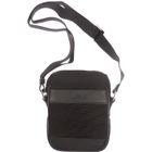 Sacs et besaces CHABRAND - Toile garnie cuir de vachette - Noir - Fermeture zippée