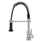 ESSEBAGNO Robinet mitigeur de cuisine Plimo - Avec douchette - Noir et Chromé