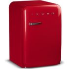IKOHS CREATE - Réfrigérateur 107L, Rouge - RETRO FRIDGE