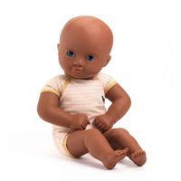 Djeco - DJ07881 - Poupee a habiller baby Yellow Pomea