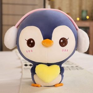 PELUCHE Pudgy Headphones Penguins Plush Buddies-Animal Pen