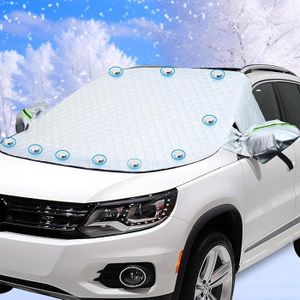 Protection Pare Brise Voiture Housse Pare-brise Voiture 4 Saisons - Protection Contre Gel, Neige Et Soleil Protection Hiver été Pare-brise