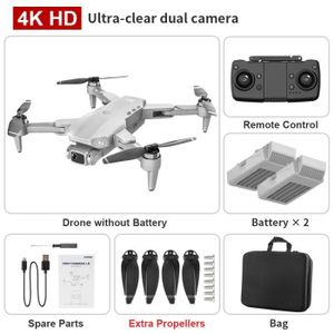 DRONE Sac gris 2B-Drone GPS L900 PRO, caméra HD 4K pour 
