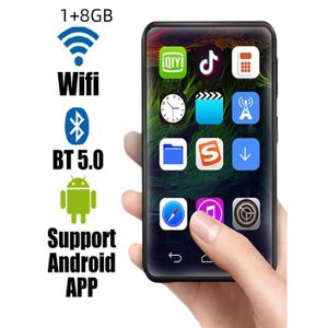 LECTEUR MP3 1 Go avec 8 Go 32 GO-Bluetooth 5.0 HiFi Lecteur MP