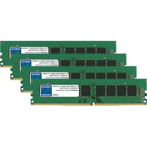 MÉMOIRE RAM 64Go (4 x 16Go) DDR4 2666MHz PC4-21300 288-PIN ECC