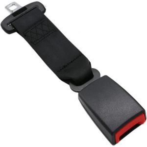 Rallonge de ceinture de sécurité réglable certifiée E4 - Type A ; Le noir;  9 - 26 pouces de Prolongateur de ceinture de sécurité 