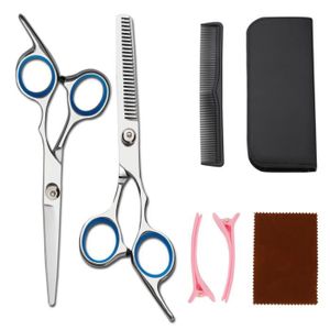 CISEAUX - EFFILEUR Ciseaux de coiffure,Ciseaux Cheveux Kit,Ciseaux De
