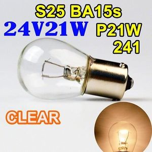  LIGHTWORLD24 Lot de 10 ampoules sphériques P21W 24V