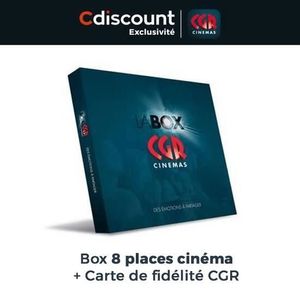 Box 8 places de cinéma CGR - Valables dans l'ensemble des cinémas du réseau