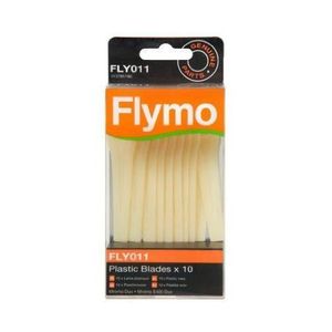 COFFRET OUTILLAGE Flymo FLY011 Lot de 10 lames de tondeuse en plasti