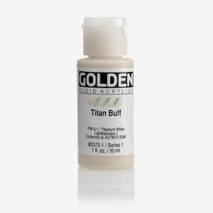 Golden : High Flow : Acrylic Paint : 119ml : Iridescent Silver